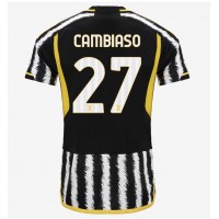 Juventus Andrea Cambiaso #27 Replika Hemmatröja 2023-24 Kortärmad